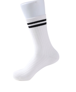 Stripes Crew Socks SO320017 WHITE
